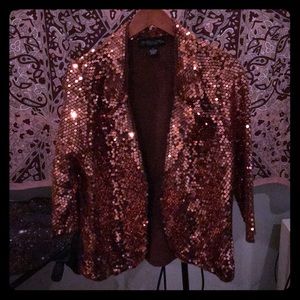 Gold Sequin Jacket